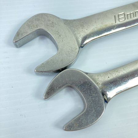  Snap-on スナップオン  スタンダードコンビネーションレンチ 2本セット OEXM180B/160B