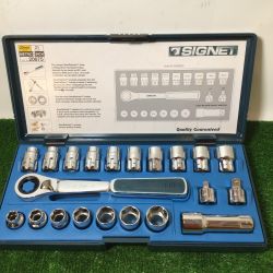 ＊＊ SIGNET シグネット 六角 ボルテックスソケットレンチセット ミリ・インチ 21psケース付 20675 Aランク