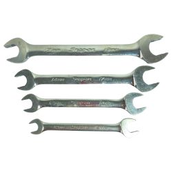 ＊＊ Snap-on スナップオン オープンエンドレンチ SVOM1719/1417/1214/1012 4本セット SVOM Bランク