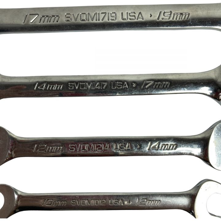 Snap-on スナップオン オープンエンドレンチ SVOM1719/1417/1214/1012 