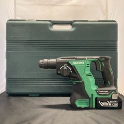 ＊＊ HiKOKI ハイコーキ 26mm　18Vコードレスロータリハンマドリル バッテリ(BSL1860)×2個付 DH18DBL 2LYPK Aランク