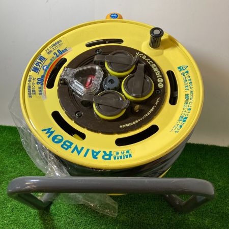  HATAYA 電工ドラム RAINBOW 屋外用  温度センサー付 30m SBE-30KC
