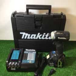 ** MAKITA マキタ 充電式インパクトドライバ 18V/6,0Ah ケース・充電器・バッテリ1個付 TD171D Bランク
