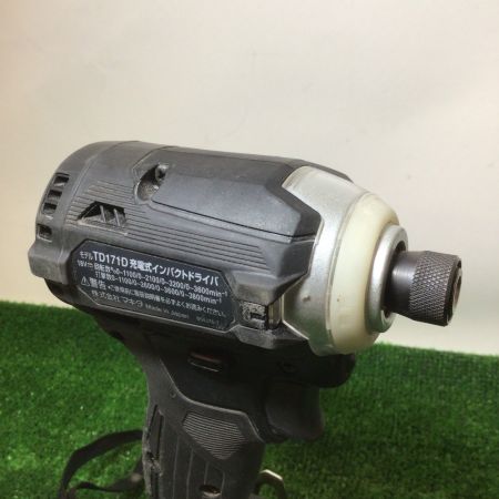  MAKITA マキタ 充電式インパクトドライバ 18V/6,0Ah ケース・充電器・バッテリ1個付 TD171D
