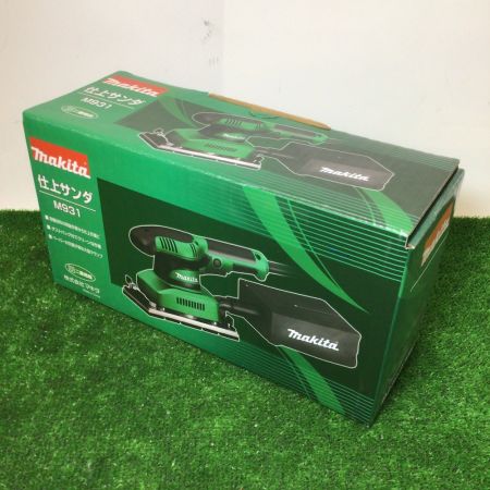  MAKITA マキタ コード式仕上サンダ 二重絶縁 付属品完備 M931