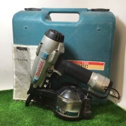 ** MAKITA マキタ 常圧エア釘打機 27mm~50mm ケース付 AN504 Bランク