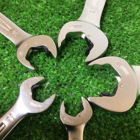  TONE トネ クイックスパナセット 5本組 DSQ500P