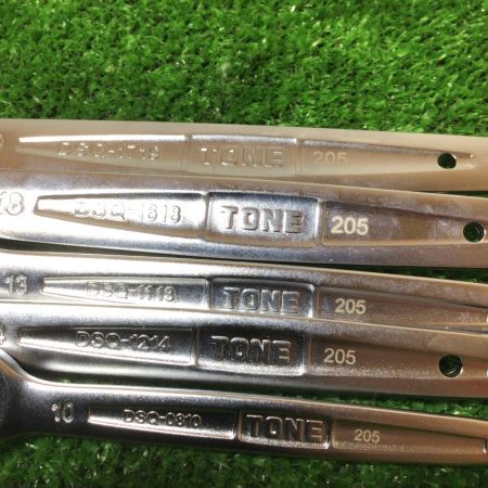  TONE トネ クイックスパナセット 5本組 DSQ500P