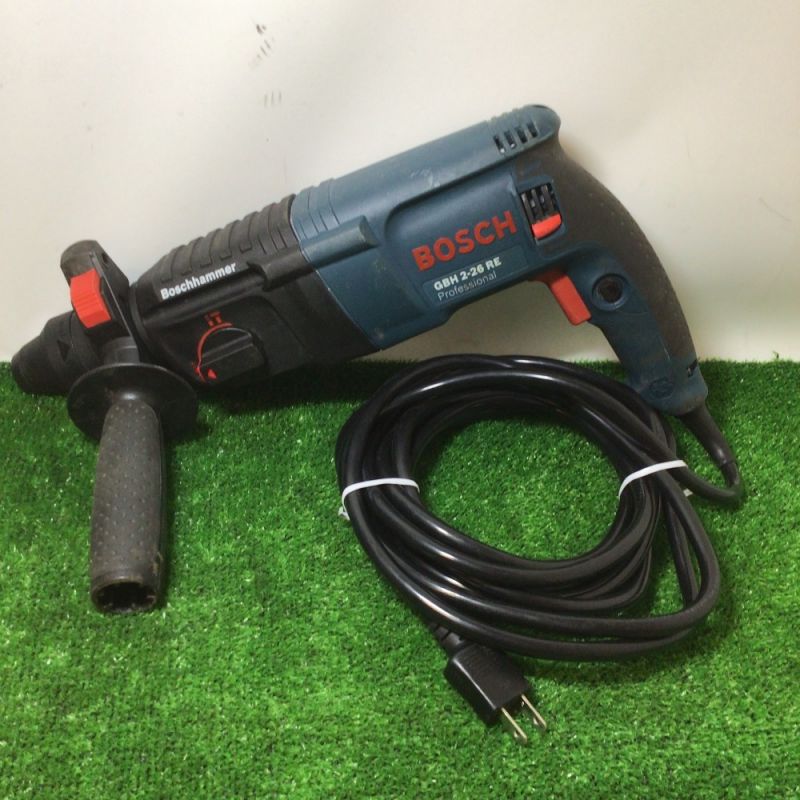 中古】 BOSCH ボッシュ コード式ハンマードリル ケース付 GBH2-26RE