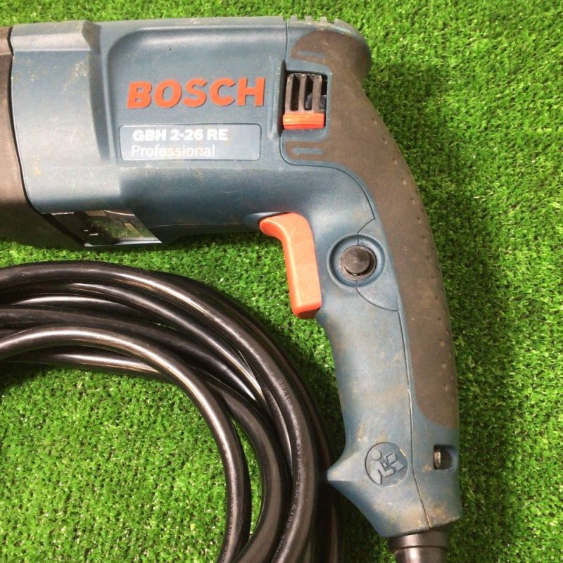 中古】 BOSCH ボッシュ コード式ハンマードリル ケース付 GBH2-26RE