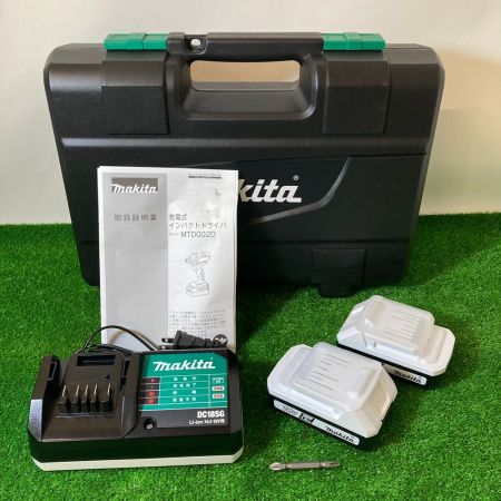  MAKITA マキタ 18Vコードレスインパクトドライバ MTD002DSX