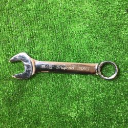 ＊＊ Snap-on スナップオン 12角ショートコンビネーションレンチ 15/16 インチ OEX300B Bランク
