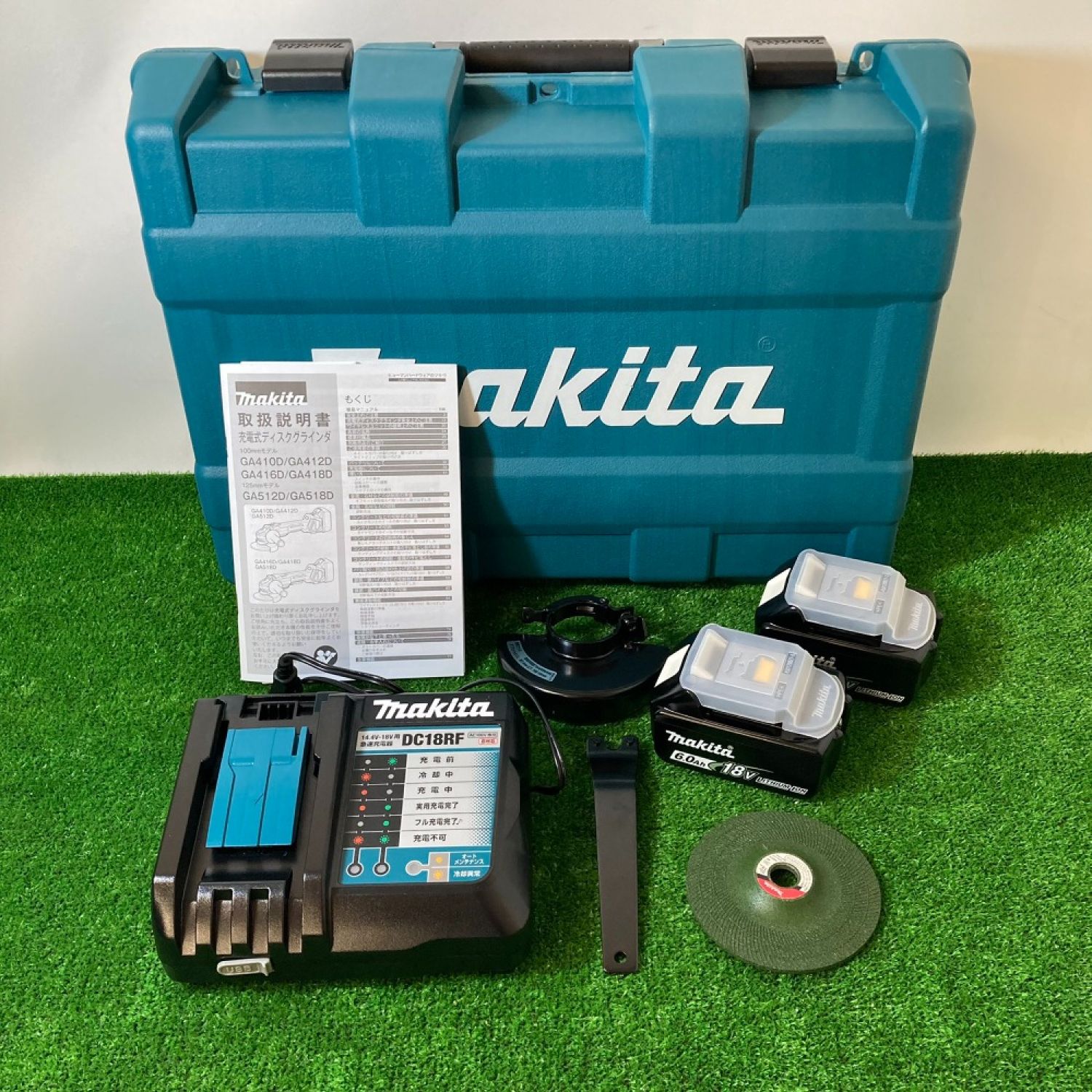 中古】 MAKITA マキタ 100ｍｍ 18Vコードレスディスクグラインダ