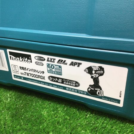  MAKITA マキタ 充電式インパクトレンチ 18V/6.0Ah 付属品完備 TW700DRGX