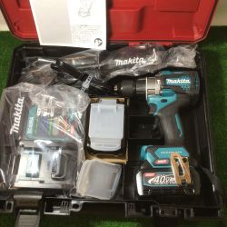 ** MAKITA マキタ 充電式震動ドライバドリル 40Vmax 付属品完備 HP001GRDX Sランク