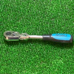 ** HAZET ハゼット 首振りラチェットハンドル 差込角 6,35mm 1/4インチ 863G Bランク