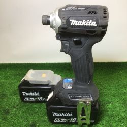 ** MAKITA マキタ 充電式インパクトドライバ 18v/6,0Ah バッテリー2個付属 TD171D Cランク