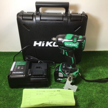  HiKOKI ハイコーキ コードレスインパクトレンチ 36V 充電器・ケース・バッテリー1個 WR36DC