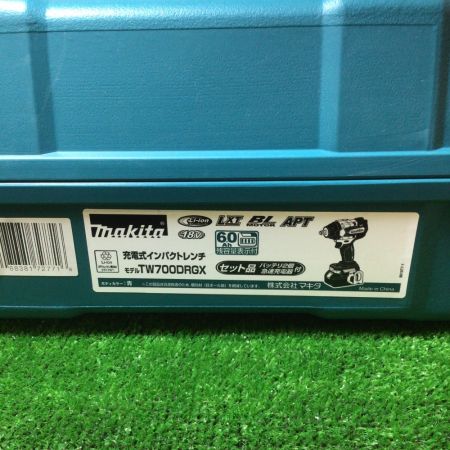  MAKITA マキタ 充電式インパクトレンチ 18V/6,0Ah 付属品完備 TW700DRGX