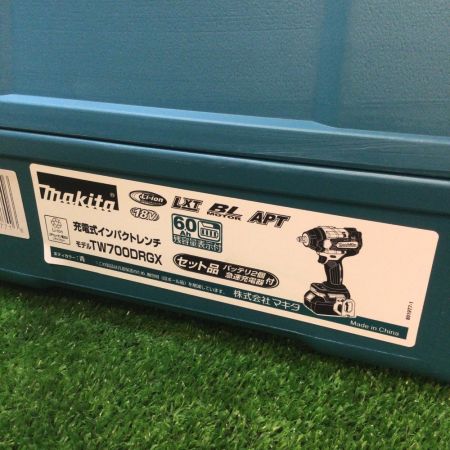  MAKITA マキタ 充電式インパクトレンチ 18V/6,0Ah 付属品完備 TW700DRGX