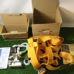 ** 藤井電工 TSUYORON ツヨロン 傾斜面作業用フルハーネス Lサイズ  ロリップ付属 TH-601OT-OT-L Sランク