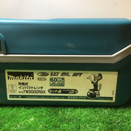 MAKITA マキタ 充電式インパクトレンチ 18V/6.0Ah TW300DRGX