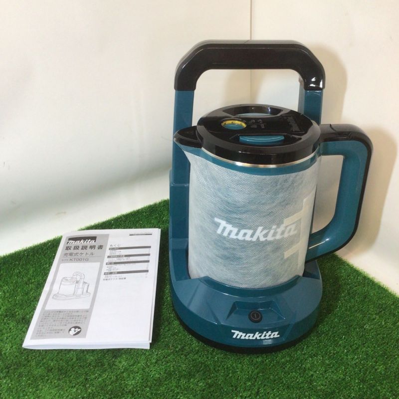 中古】 MAKITA マキタ 充電式ケトル 40Vmax （充電器・バッテリー