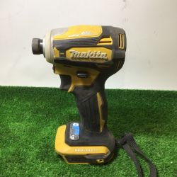 ** MAKITA マキタ 充電式インパクトドライバ 18V 本体のみ フレッシュイエロー TD172D Bランク