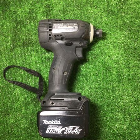  MAKITA マキタ 充電式インパクトドライバ　14.4V/3.0Ah  TD138DRFXB