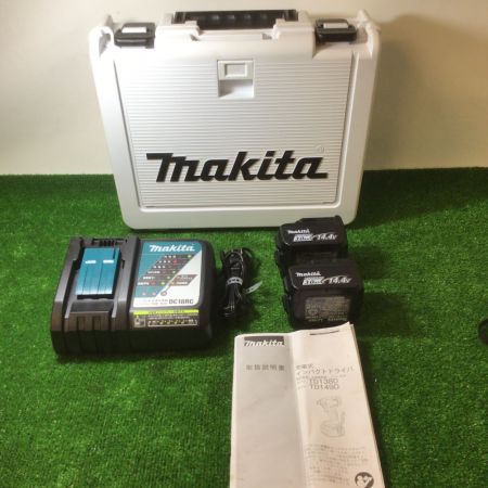  MAKITA マキタ 充電式インパクトドライバ　14.4V/3.0Ah  TD138DRFXB