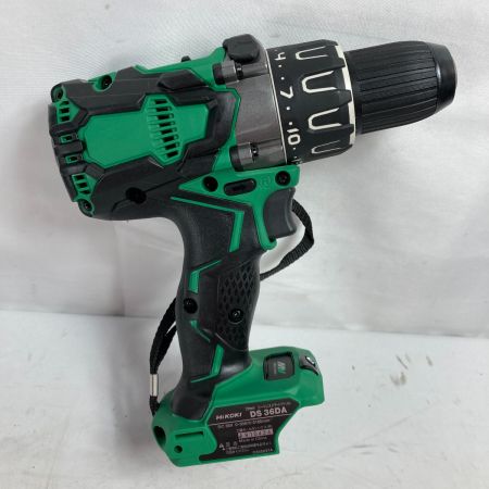 HiKOKI ハイコーキ 13mm 36V コードレスドライバドリル ケース付 ※バッテリ・充電器なし  DS36DA グリーン