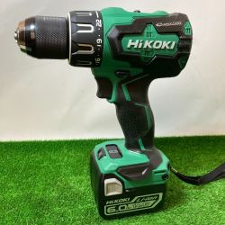 ＊＊ HiKOKI ハイコーキ コードレス振動ドライバドリル 14,4V/6,0Ah 付属品完備 DV14DBSL Sランク