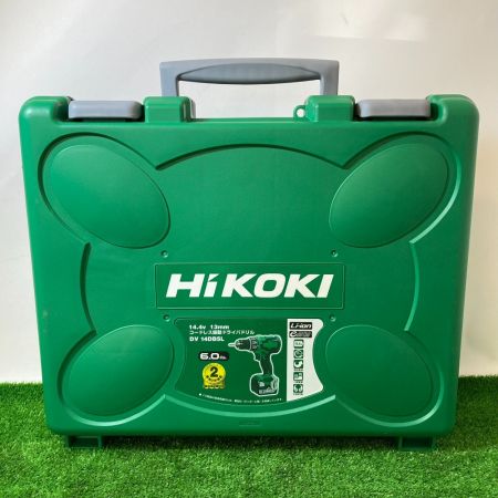  HiKOKI ハイコーキ コードレス振動ドライバドリル 14,4V/6,0Ah 付属品完備 DV14DBSL