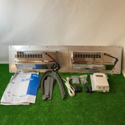 ** ヤザワ電機 床下用強制換気システム 2台セット 取り付け用パーツ付属 Aランク