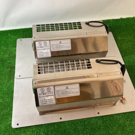  ヤザワ電機 床下用強制換気システム 2台セット 取り付け用パーツ付属
