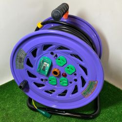 ＊＊ NICHIDO 屋内型 電工ドラム 30m 温度センサー付 NF-EB34 Sランク