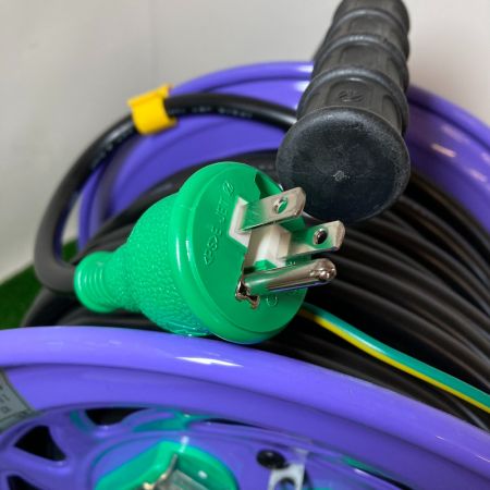  NICHIDO 屋内型 電工ドラム 30m 温度センサー付 NF-EB34