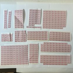 **  建退共証紙 赤 1日券 310円分 493枚 152830円分 Sランク