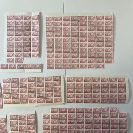   建退共証紙 赤 1日券 310円分 493枚 152830円分