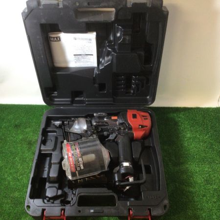  MAX マックス 45mm~90mm 高圧ロール釘打機 スーパーネイラ ケース付 HN-90N4(D)