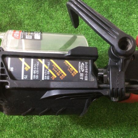  MAX マックス 45mm~90mm 高圧ロール釘打機 スーパーネイラ ケース付 HN-90N4(D)
