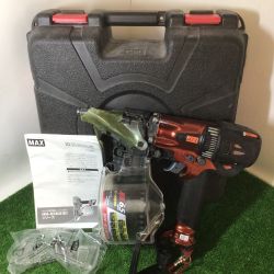 ** MAX マックス 65mm 高圧ロール釘打機 スーパーネイラ ケース付 HN-65N3(D) Bランク