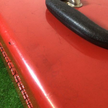  不明 メーカー不明 2段式ツールボックス 赤 