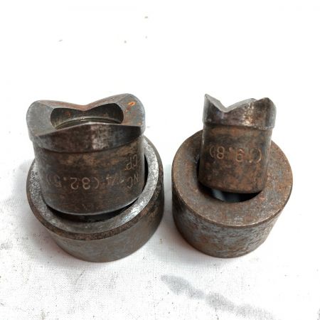  西田製作所 手動油圧式フリーパンチャー (ケース・コマ付属） NC-TP-F-1