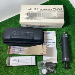 ＊＊ GASTEC ガステック GAS SAMPLING PUMP SET 気体採取器セット 付属キシレン有効期限切れ GV-100S Aランク