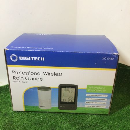   DEGITECH デジテック 雨量計ProFEssional Wireless Rain Gauge XC-0430