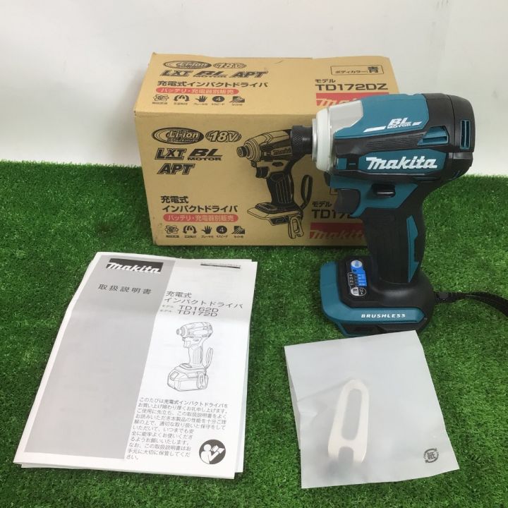 MAKITA マキタ 充電式インパクトドライバ 18V ブルー 本体のみ （充電器・バッテリー別売り） TD172DZ ｜中古｜なんでもリサイクルビッグバン