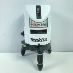 ＊＊ MAKITA マキタ 赤レーザー墨出し器 本体のみ さげふり・ろく・鉛直ポイント　※受光器なし SK14P ホワイト Bランク