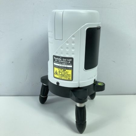  MAKITA マキタ 赤レーザー墨出し器 本体のみ さげふり・ろく・鉛直ポイント　※受光器なし SK14P ホワイト
