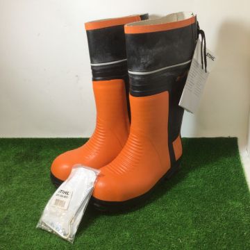 中古】 STIHL スチール 安全靴 長靴 スパイクブーツ チェーンソー 